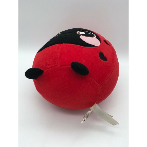 Squishamals Lainey Ladybug 8” Plush Red Stuffed Animal Toy Hearts Squishy Soft - Picture 3 of 7